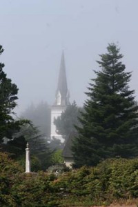 Church In Fog